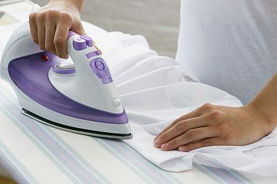 Can you iron waterproof fabric