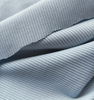Ribbed lyocell fabric
