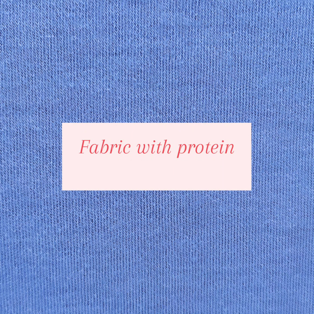 Milk protein fiber fabric